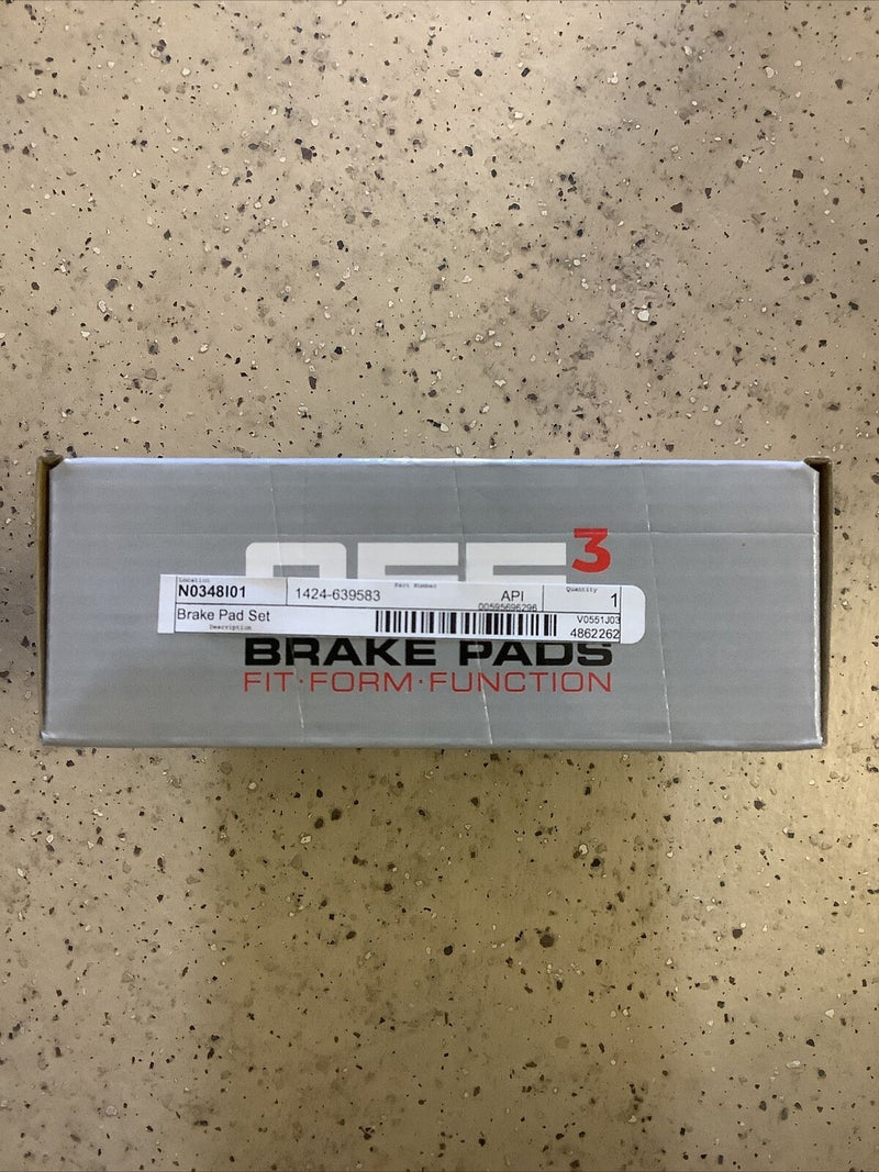 Juego de pastillas de freno de disco - OEF3 Ceramic Autopart Intl 1424-639583 compatible con Acura TL 04-08