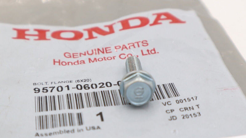 Perno de brida nuevo y genuino Honda-Acura (6 x 20) OEM