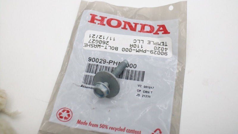 PERNOS DE LA TAPA DE LA CAJA DEL FILTRO DE AIRE DEL MOTOR HONDA / ACURA ORIGINALES DE ORIGEN OEM 6x35