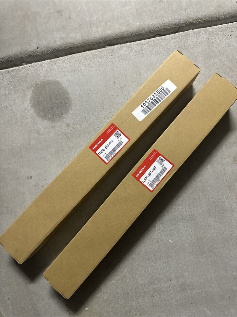 Embellecedor de marco de pilar de puerta original HONDA 92-95 CIVIC EJ1 EG3 EG4 EG5 EG6, moldura derecha e izquierda