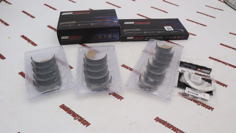 Juego de cojinetes de empuje de biela principal KING XP Race STD Honda B16A B17A1 B18A1 B18B1