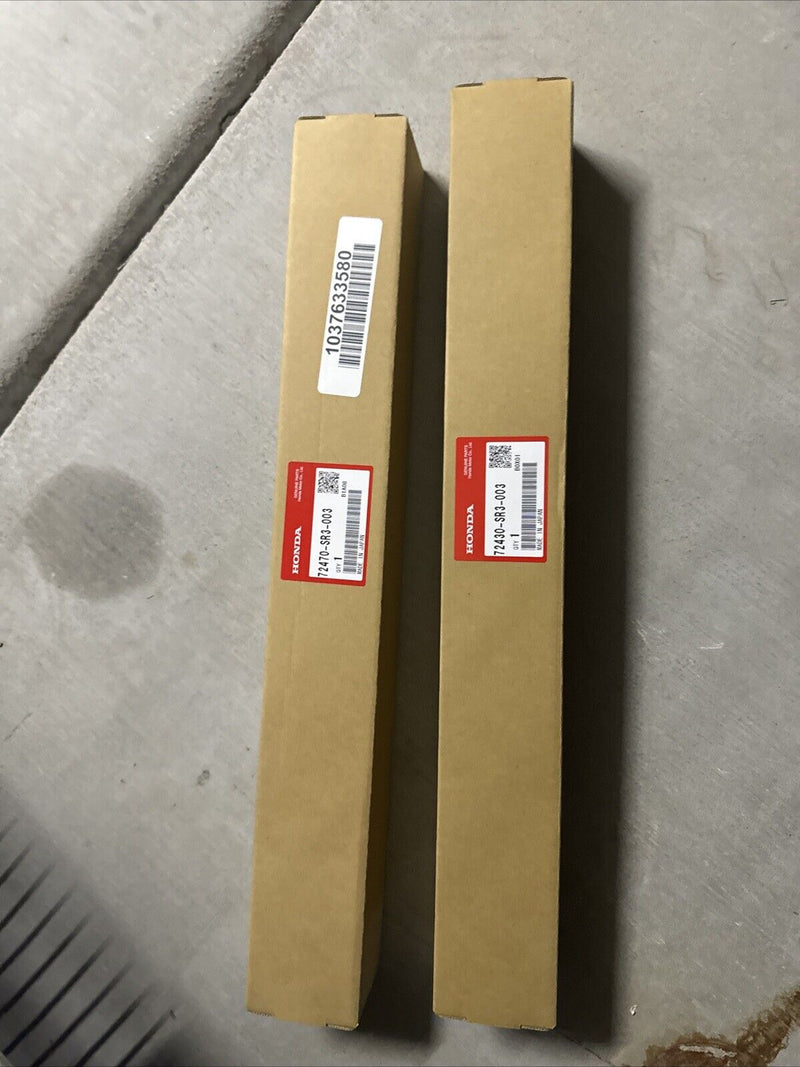 Embellecedor de marco de pilar de puerta original HONDA 92-95 CIVIC EJ1 EG3 EG4 EG5 EG6, moldura derecha e izquierda