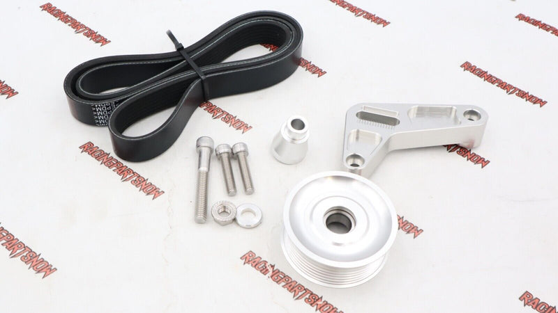 Kit de polea tensora estilo EP3 ajustable para Honda Civic Integra K24 con correa