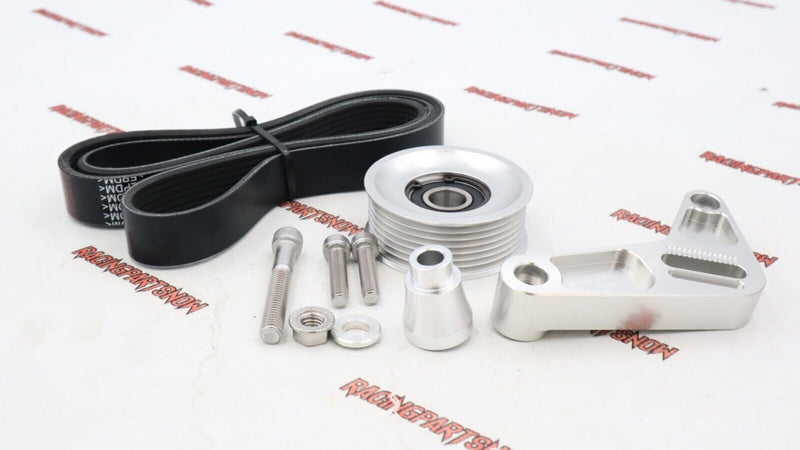 Kit de polea tensora estilo EP3 ajustable para Honda Civic Integra K24 con correa