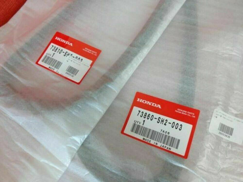 Moldura exterior de vidrio para ventana trasera de Honda CRX 88-91 OEM para conductor y pasajero