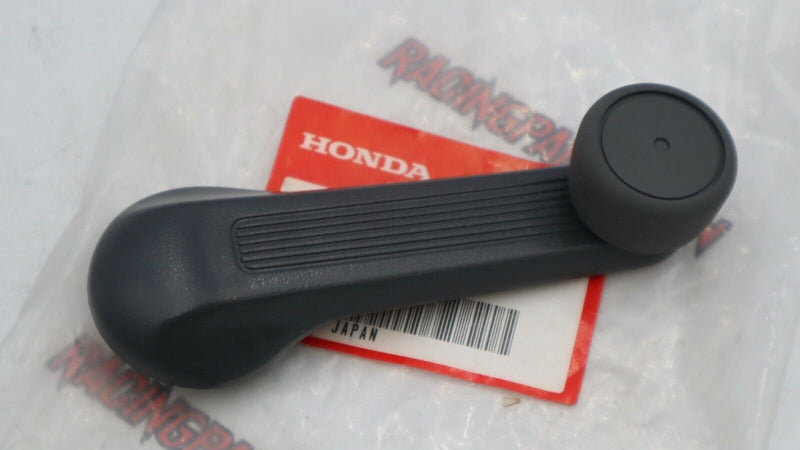 Manivela de ventana original para Honda Accord Civic CRX Prelude, color gris