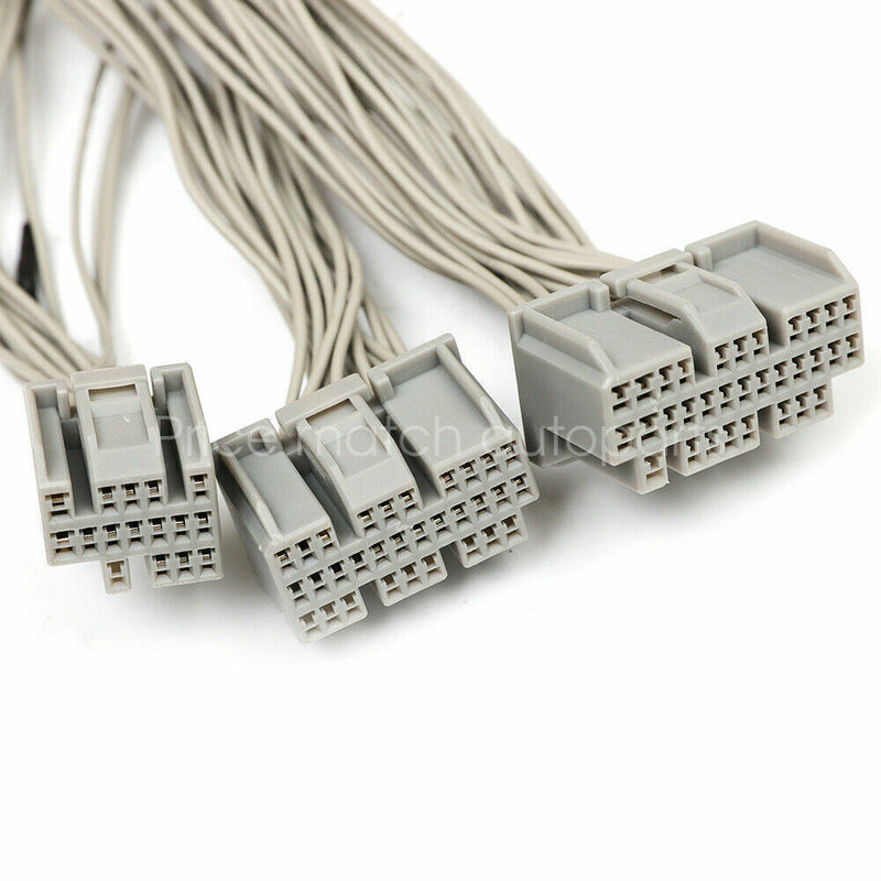 Adaptador de arnés de conversión OBD2B a OBD2A con puente de ECU para Honda/Acura