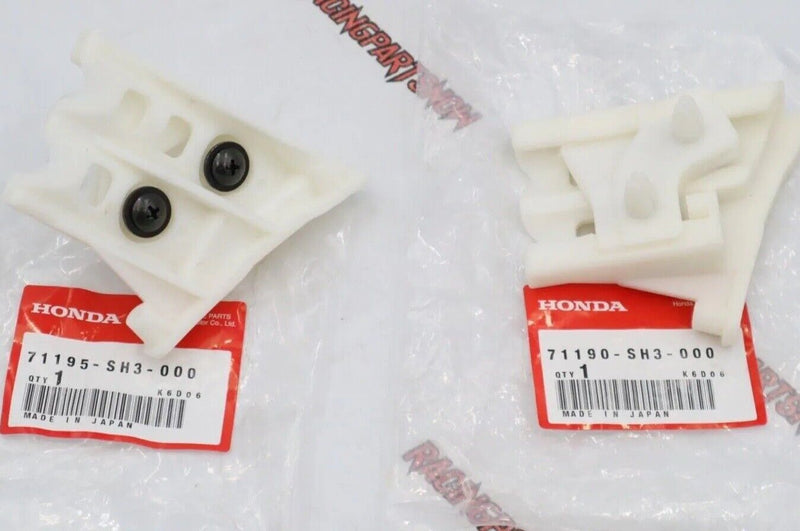 OEM HONDA CRX CIVIC RIGHT & LEFT FENDER BUMPER BRACKET SLIDE SI DX HF