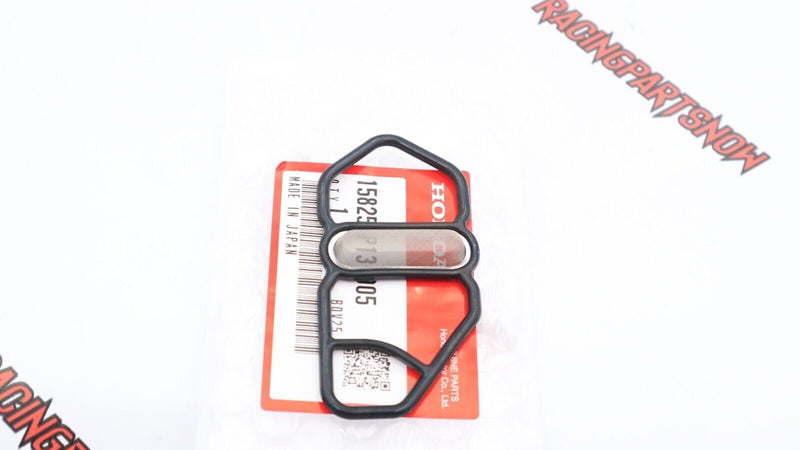 Junta de solenoide VTEC inferior OEM Honda 15825-P13-005, sello de malla, pieza original