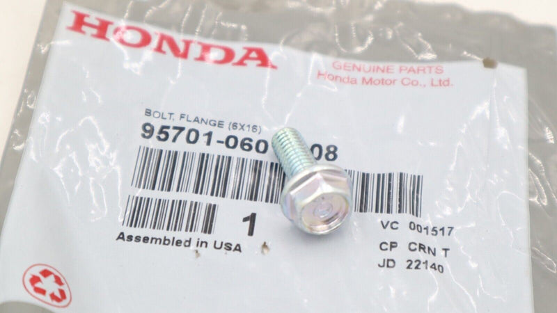 NUEVO PERNO DE BRIDA OEM HONDA (6X16) 95701-06016-08 HD17