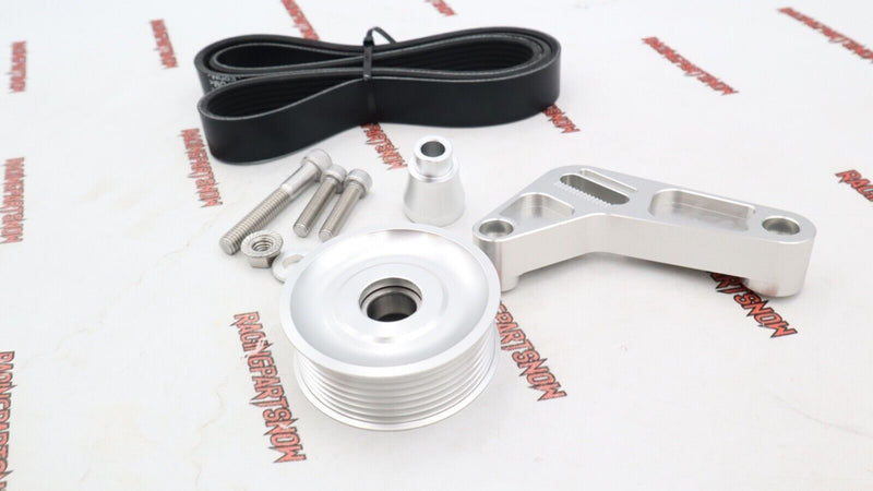 Kit de polea tensora estilo EP3 ajustable para Honda Civic Integra K24 con correa