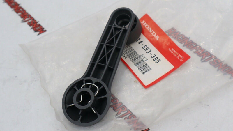 Manivela de ventana original para Honda Accord Civic CRX Prelude, color gris
