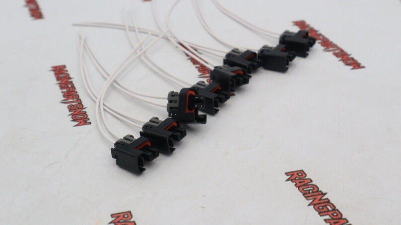 Conectores, pinzas, cables y mazos de cables para inyectores de combustible Delphi Mini, cantidad: 8 Multec