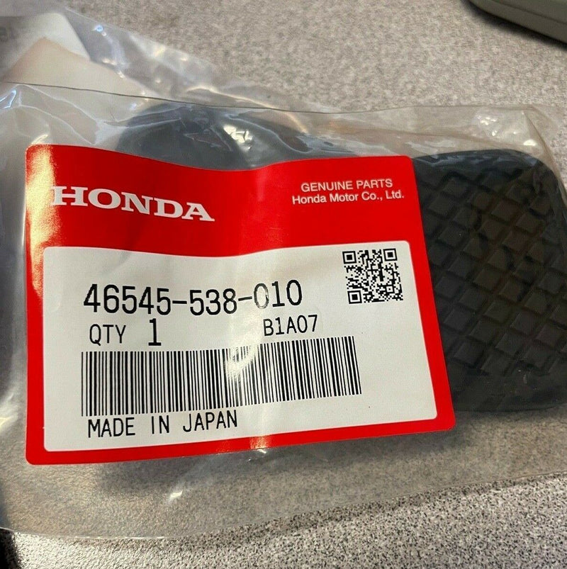 Cubierta de goma para pedal de freno/embrague original de Honda para transmisión manual