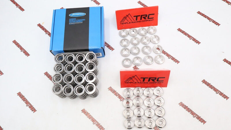 Supertech 82 lbs Dual Valve Springs & TRC Titanium Retainers Kit K Series K20