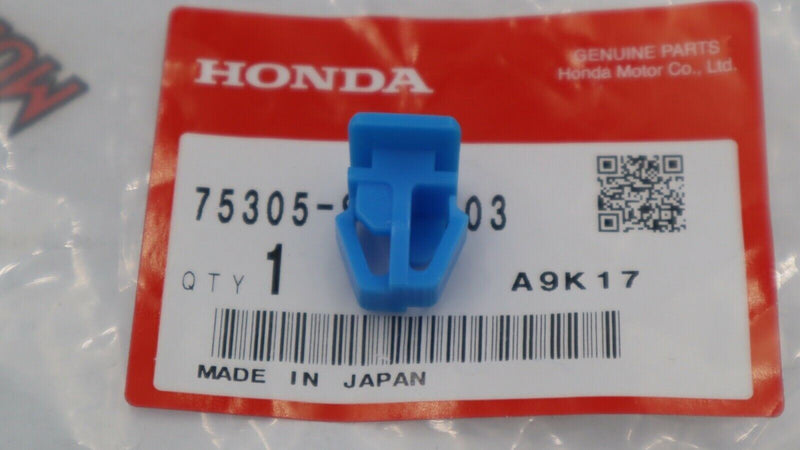 Protector de moldura lateral con clip original de Honda OEM 75305-SH2-003