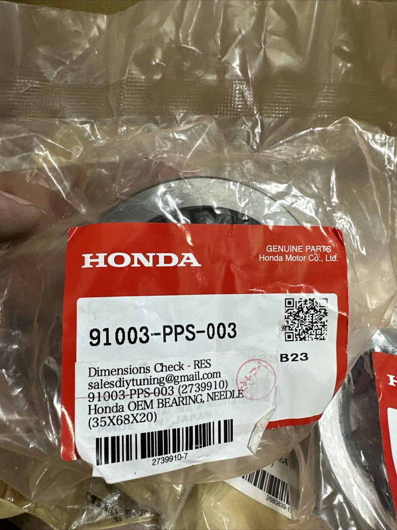 Cojinete de contraeje de transmisión manual OEM para Honda Serie K 91003-PPS-003 