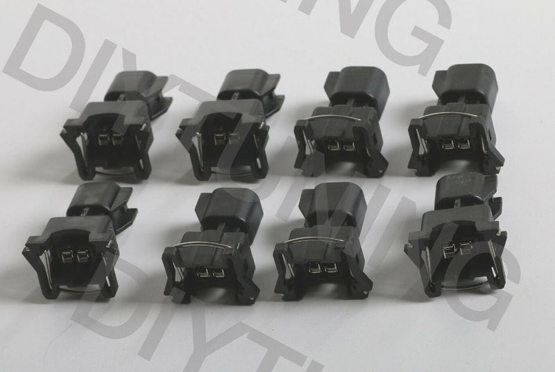 Adaptador de conector de inyector de combustible 8x EV6 a EV1 USCAR LS2 LS3 LSX LS1 LT1 TPI