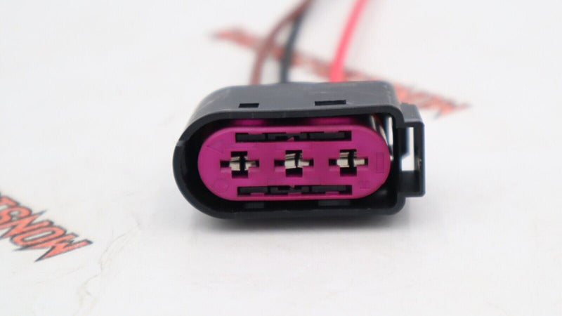 Conector de caja de fusibles de 3 pines para VW Volkswagen Jetta Golf MK4 Beetle AUDI C966