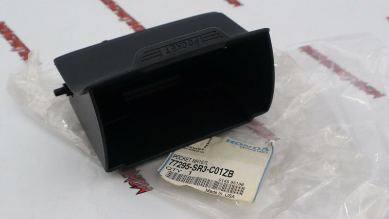 NUEVA consola de monedas Honda OEM EG CIVIC, con casete de bolsillo *NH167L* (negro grafito)