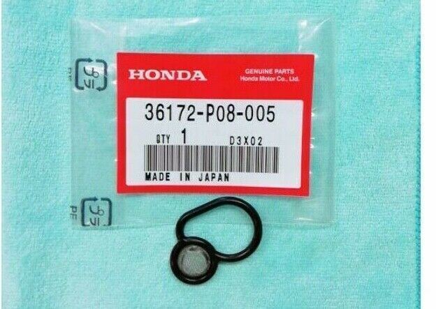 Junta de solenoide VTEC superior D16 EG6 D16Z6 OEM Honda 92-94 Civic Prelude Del Sol