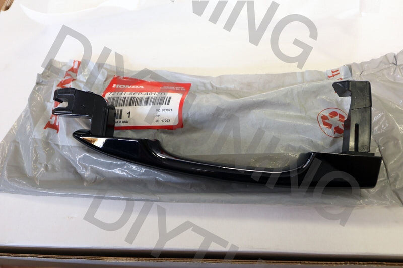 Manija de puerta trasera derecha del pasajero OEM ACURA *B92P* NIGHTHAWK BLACK PEARL