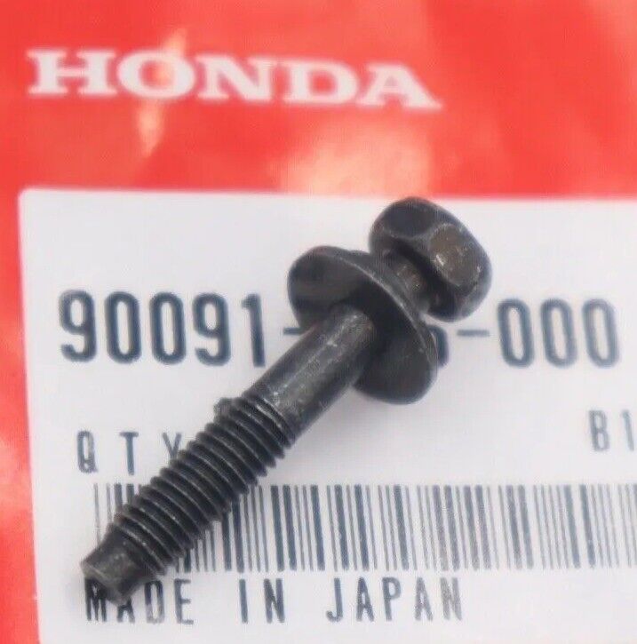 Tornillo de tapa de caja de filtro de aire de motor Honda original OEM 5x28 Perno de tapa 90091-P36-000