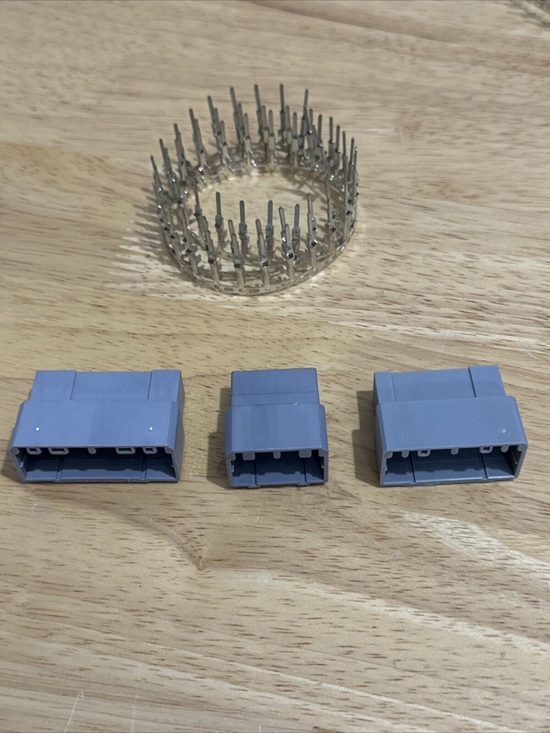 OBD1 ECU Header Connector Plugs Honda Female Side Custom Jumpers W/ Pins DIY