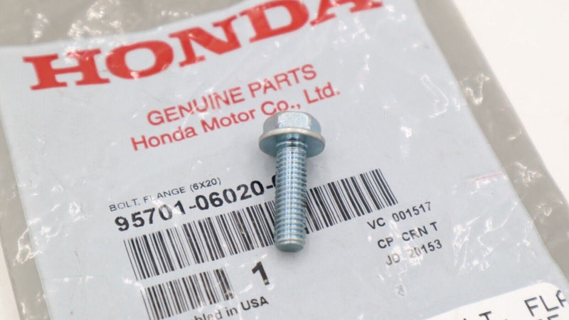 Perno de brida nuevo y genuino Honda-Acura (6 x 20) OEM