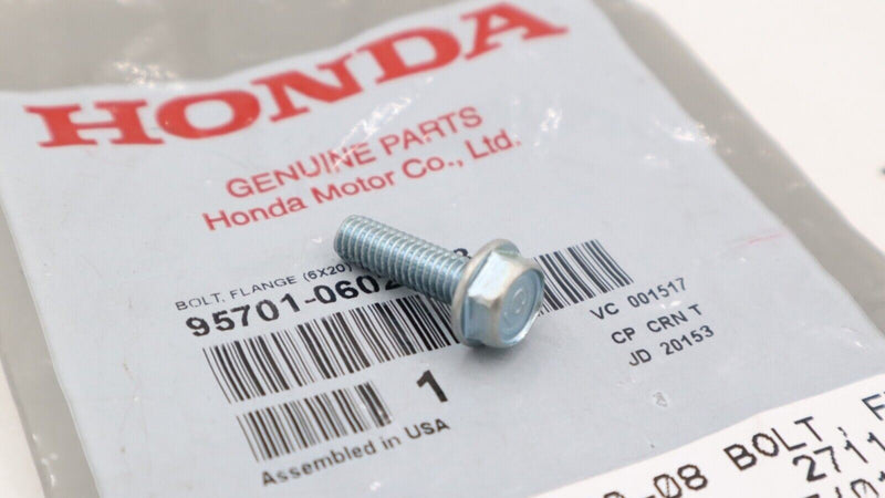 Perno de brida nuevo y genuino Honda-Acura (6 x 20) OEM