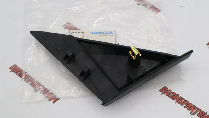 NUEVA cubierta embellecedora interior para espejo retrovisor del lado izquierdo del conductor del Honda Civic OEM 1992-1995