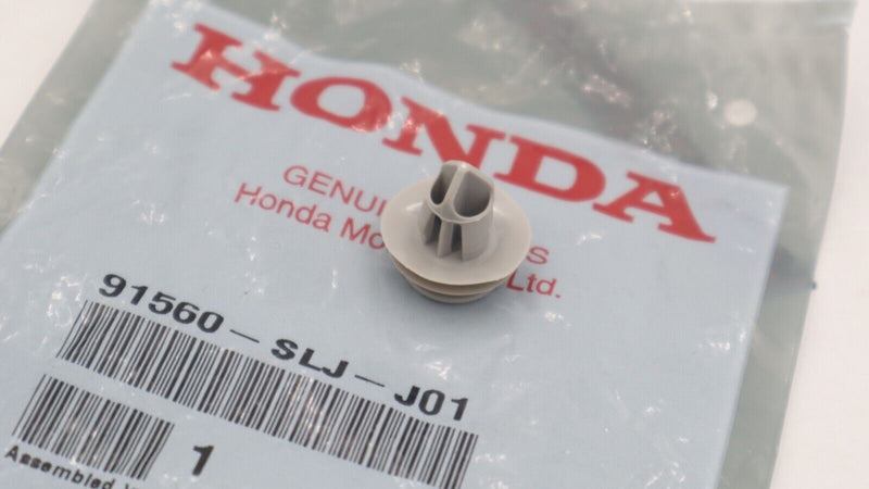(5) Five Genuine Honda Door Lining Clip (White/Gray/Blue) 91560-SLJ-J01