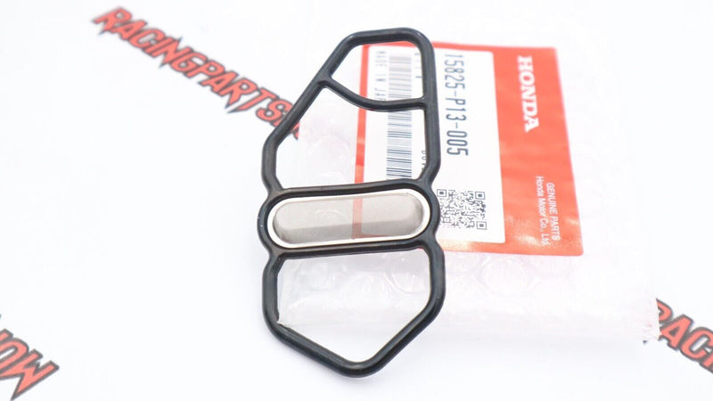 Junta de solenoide VTEC inferior OEM Honda 15825-P13-005, sello de malla, pieza original