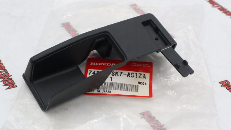 CUBIERTA DE MOLDURA NEGRA PARA PORTON TRASERO HONDA CIVIC CRX, ORIGINAL, BNIB, RARA, *NH167L*, Negro grafito