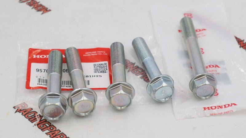 Genuine OEM Honda Acura K-Series Transmission Bolts 5PC Set K20 K24 K SWAP NEW