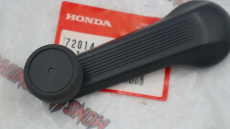 Manivela de ventana original para Honda Accord Civic CRX Prelude, color gris