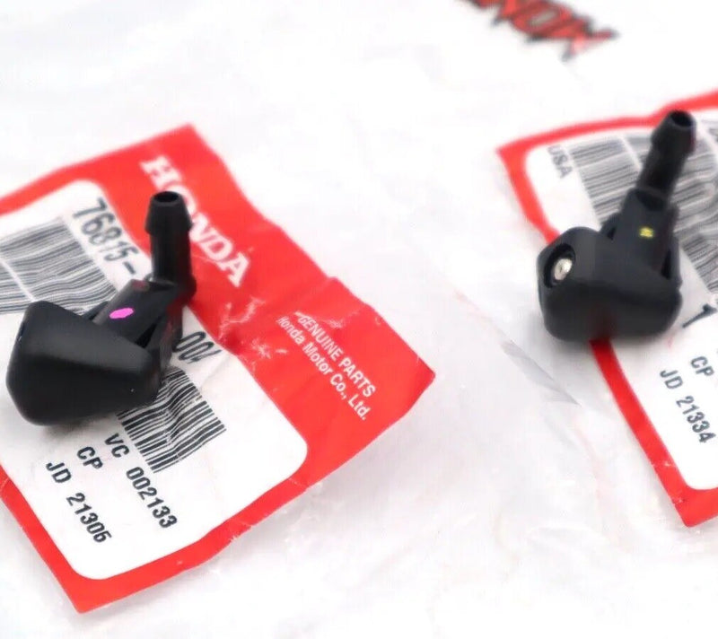 Juego de boquillas para lavaparabrisas de capó originales de Honda, modelos Civic CRX 1990-1997 y más