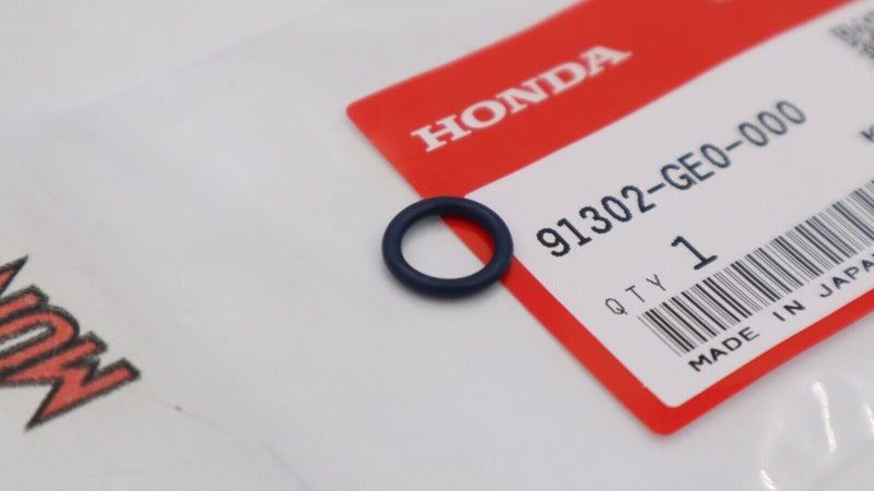 Junta tórica para tubo de varilla de nivel de aceite original para Honda Civic Accord Fit CR-Z 91302-GE0-000