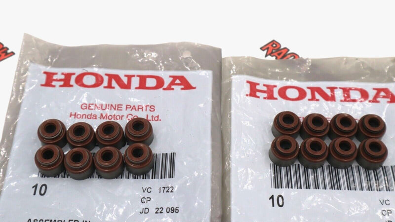 16 Genuine OEM Honda Valve Stem Seal Set Kit B16 B18 D16 K20 K24 H22 ACURA