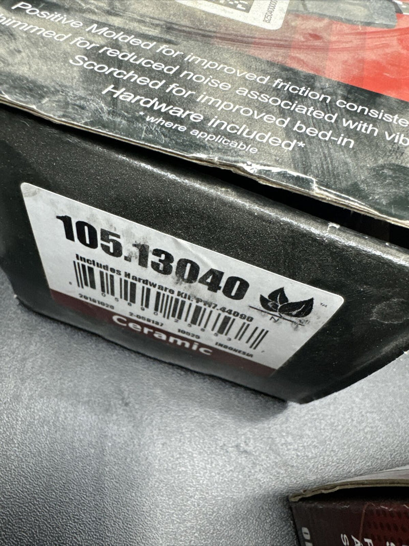 Juego de pastillas de freno de disco Centric Parts 105.13040 para modelos Lexus y Toyota seleccionados del 07 al 22