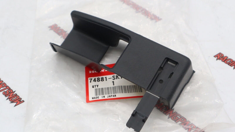 CUBIERTA DE MOLDURA NEGRA PARA PORTON TRASERO HONDA CIVIC CRX, ORIGINAL, BNIB, RARA, *NH167L*, Negro grafito