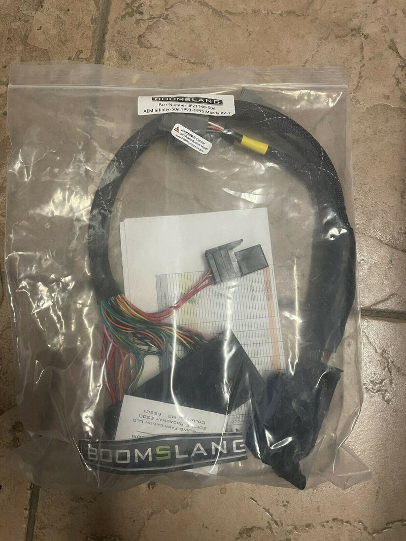 Arnés Plug and Play Boomslang AEM Infinity 506 para RX7 1993-1995
