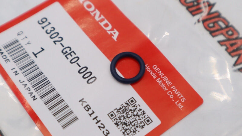 Junta tórica para tubo de varilla de nivel de aceite original para Honda Civic Accord Fit CR-Z 91302-GE0-000