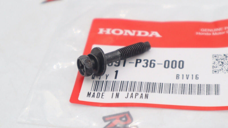Tornillo de tapa de caja de filtro de aire de motor Honda original OEM 5x28 Perno de tapa 90091-P36-000
