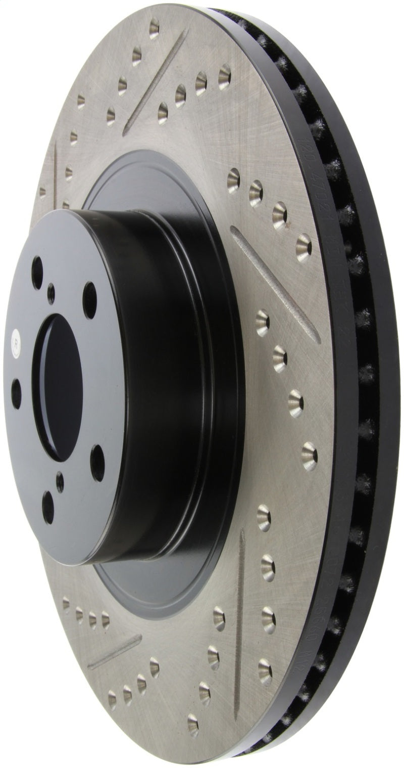 Rotor de freno deportivo ranurado y perforado StopTech