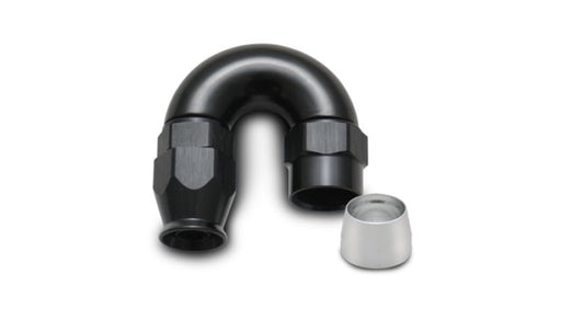Vibrant - 4AN 180 Degree Hose End Fitting for PTFE Lined Hose - BattleBorn SpeedShop