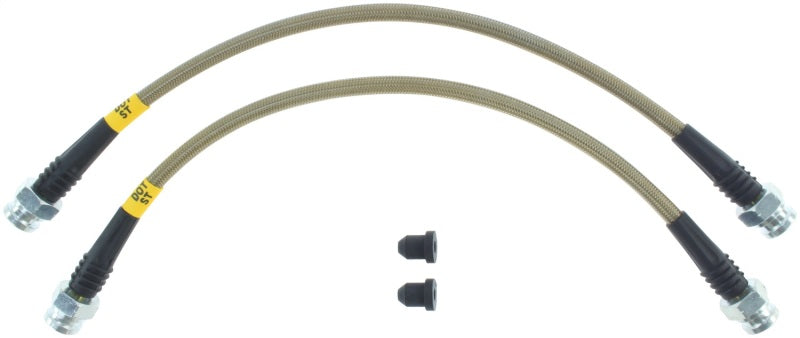 Conductos de freno traseros de acero inoxidable StopTech 07-08 Honda Fit