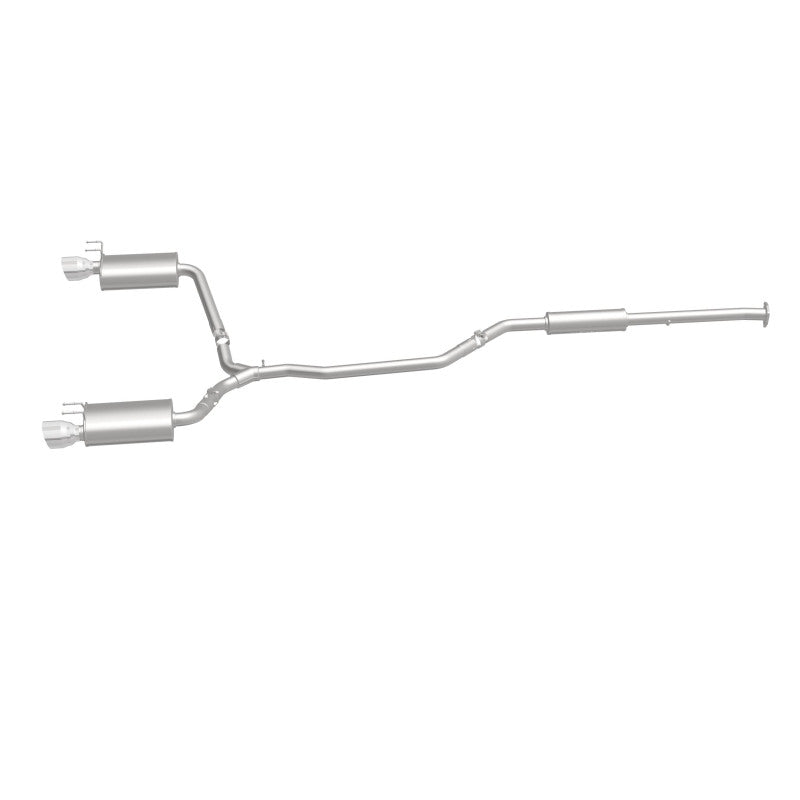 Sistema MagnaFlow C/B 2015 Honda Accord 3.5L V6 2.5in SS Doble división Trasera Pulida Punta 4.5