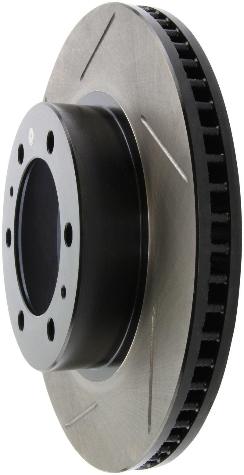 Rotor delantero derecho ranurado StopTech Power Slot para Toyota Tacoma 05-09/4 Runner 03-09