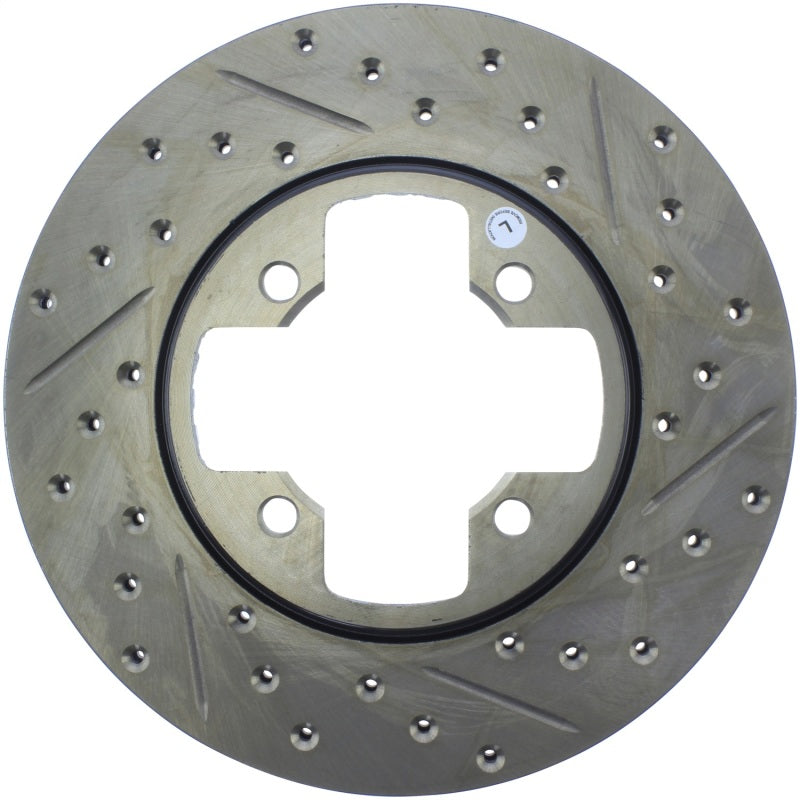 Rotor de freno deportivo ranurado y perforado StopTech